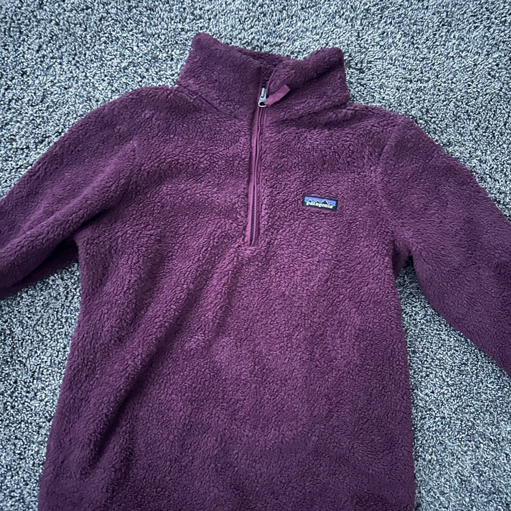 Patagonia Deep Purple Fleece Jacket
